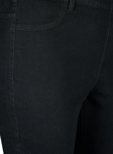 Jeggings with back pockets, Black, Packshot image number 2