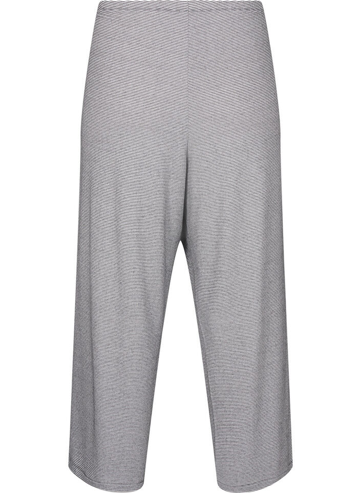 Night trousers with pockets, Striped DGM , Packshot image number 1