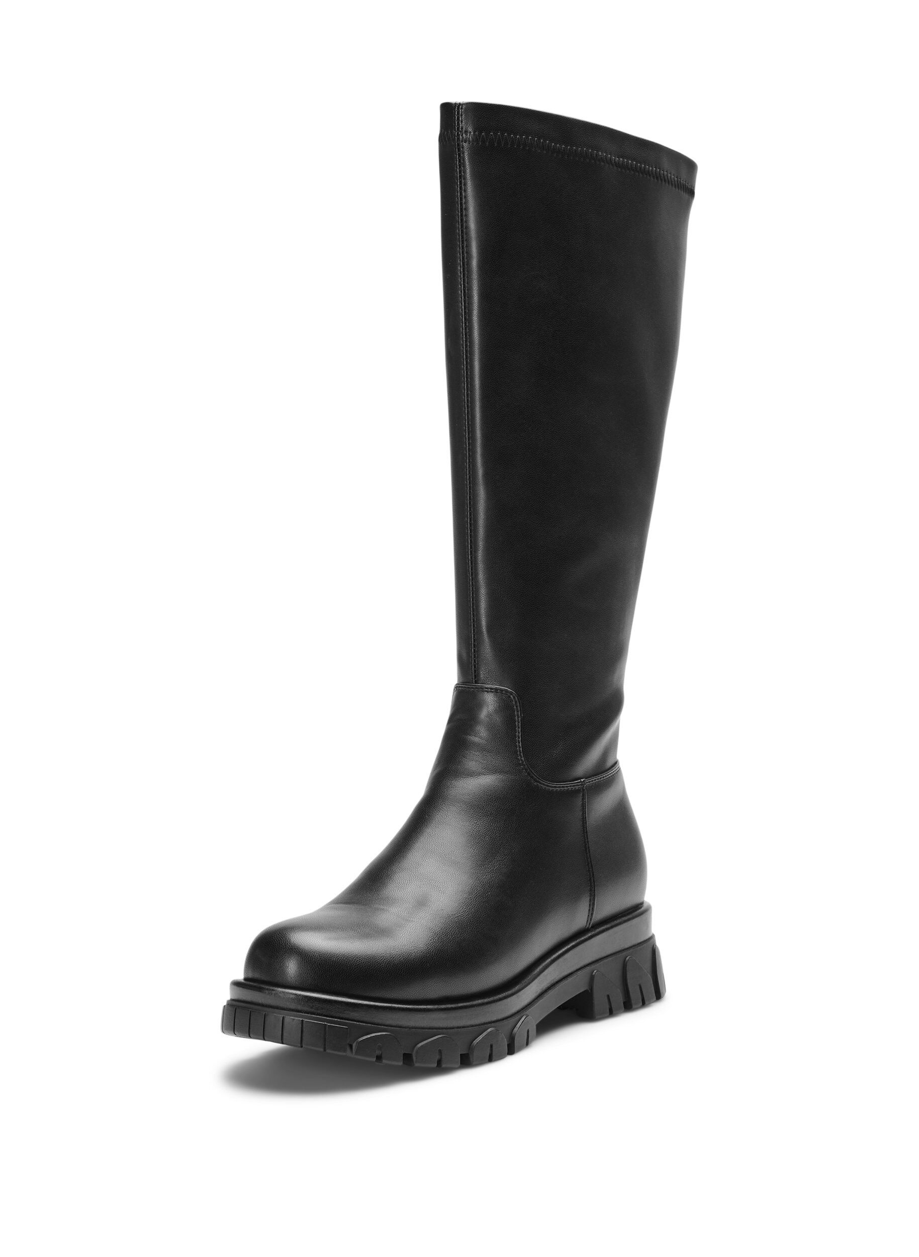 ZizzifashionBoot with long shaft, Black, Packshot image number 2