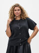 Knitwear cardigan with short sleeves, Dark Grey, Model image number 0