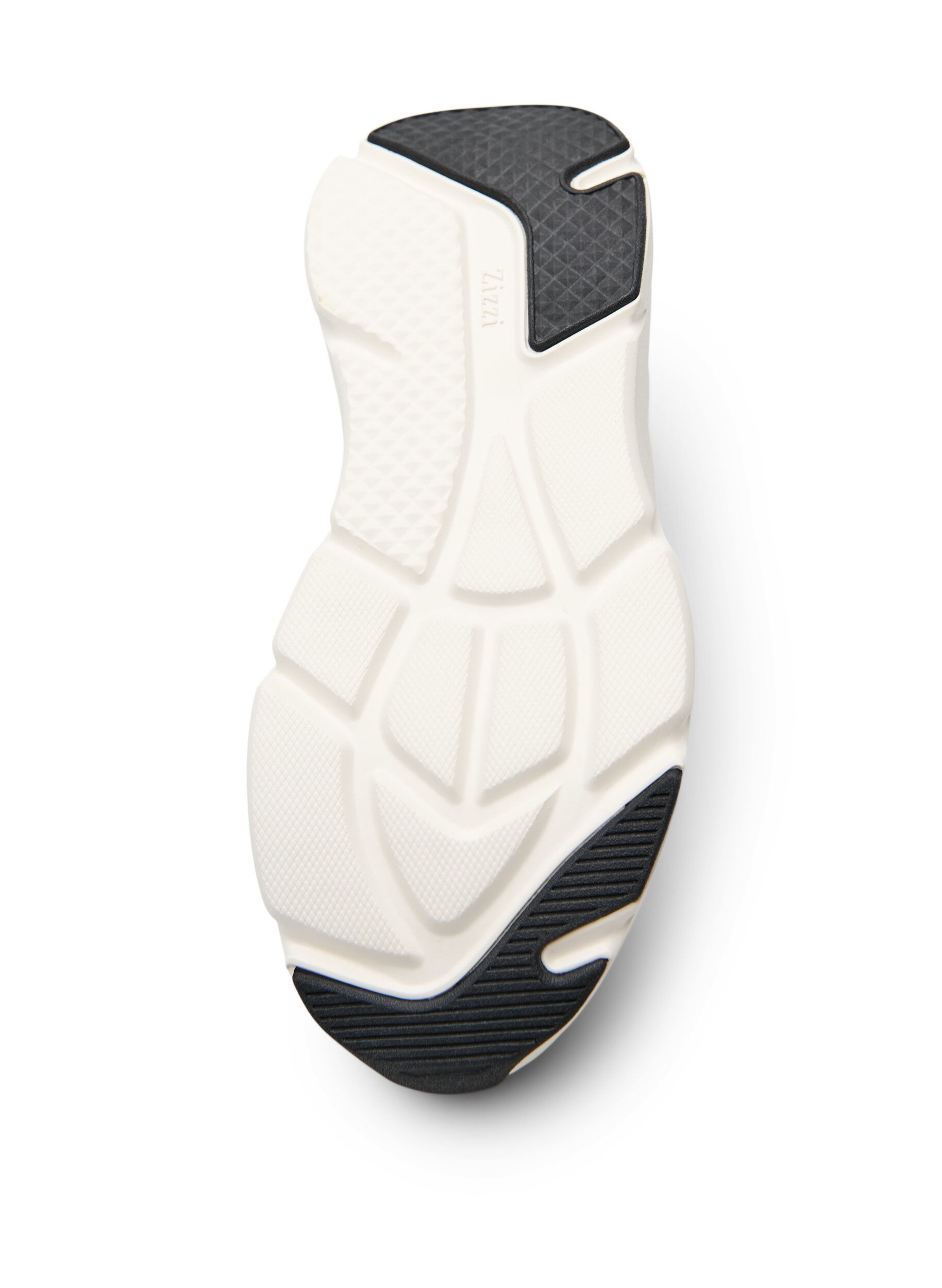 Zizzifashion Comfortable sneakers with a shock-absorbing sole, White, Packshot image number 4