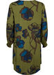 Printed viscose dress, Green, Packshot image number 1