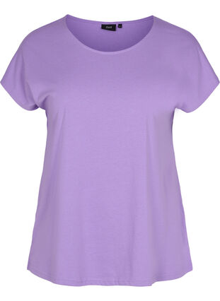 Cotton mix t-shirt, Paisley Purple, Packshot image number 0