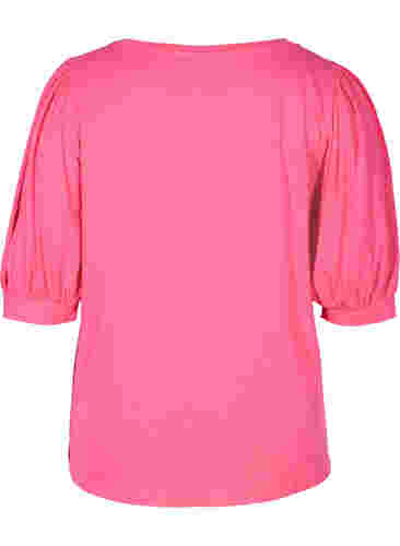 Cotton blouse, Fandango Pink, Packshot image number 1