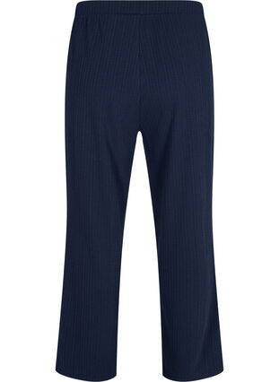 Loose trousers with structure, Navy Blazer, Packshot image number 1