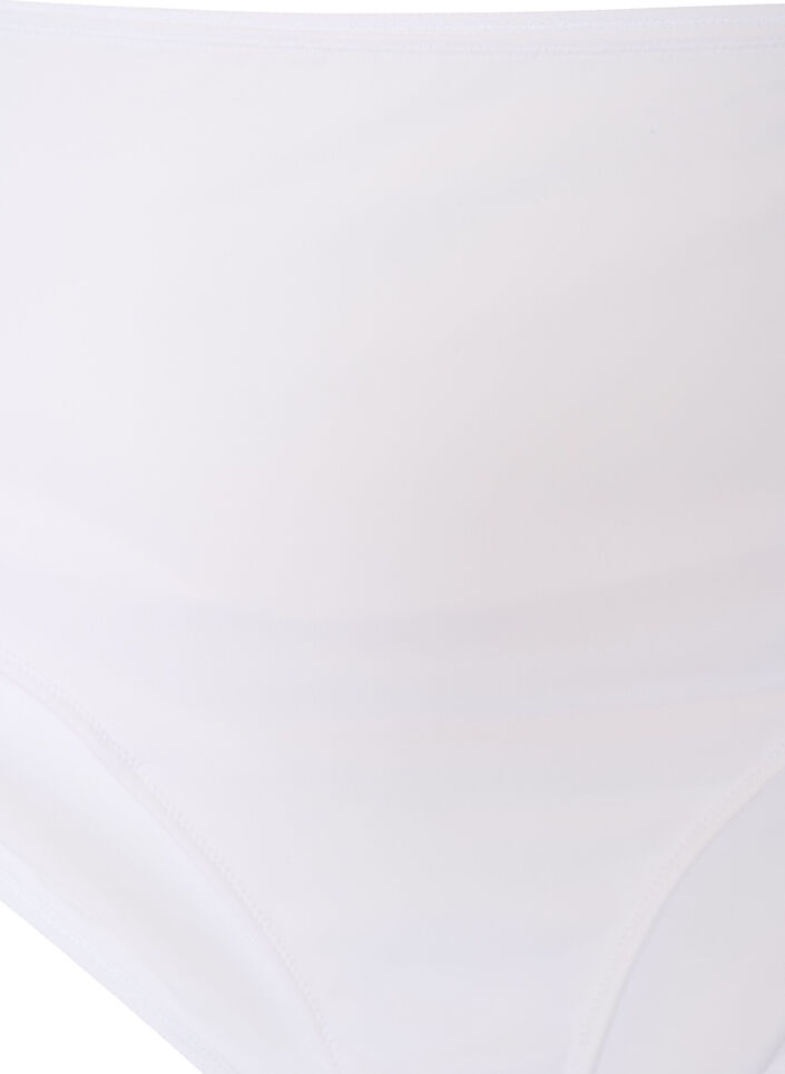 Microfiber briefs with inner pocket, White, Packshot image number 2