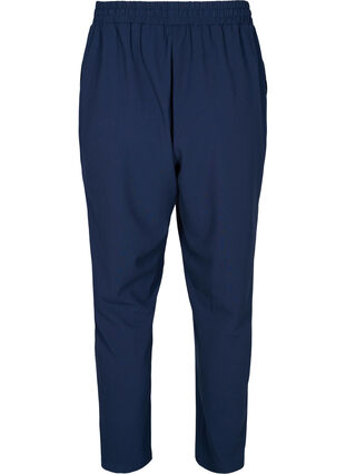 Trousers with pockets and elasticated waist, Night Sky, Packshot image number 1