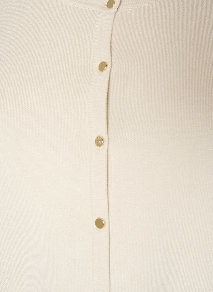 Knitted vest with lace trim, Vanilla, Packshot image number 2