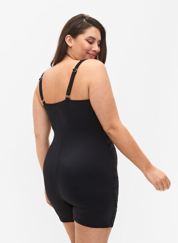 Swimsuit with legs, Black, Model image number 1