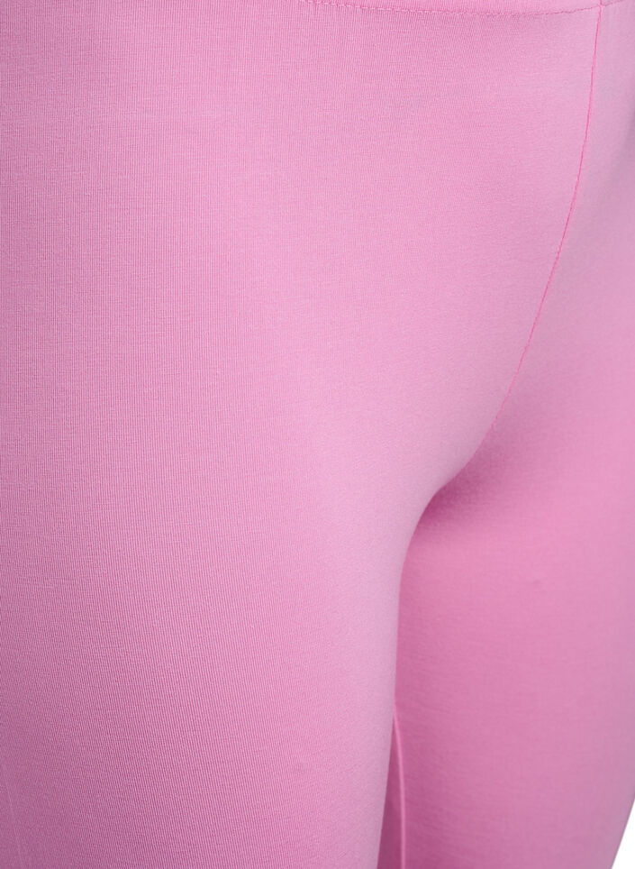 Basic leggings in viscose, Pink, Packshot image number 2