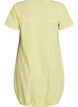 Short-sleeved cotton dress, Yellow, Packshot image number 1