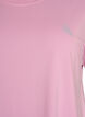 Solid-coloured training T-shirt, Pink, Packshot image number 2