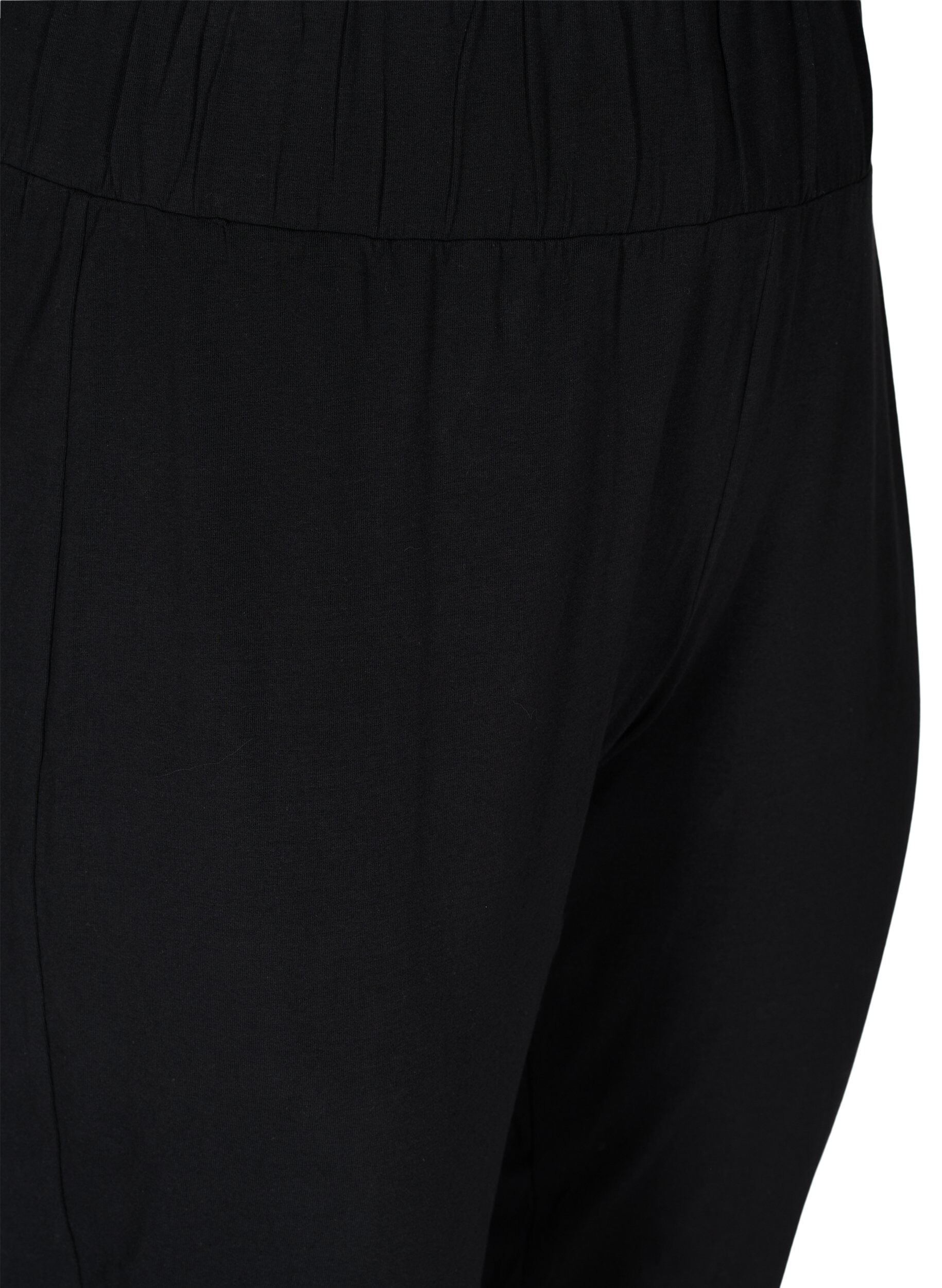 Zizzifashion Cotton trousers, Black, Packshot image number 2