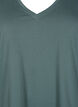 FLASH - T-shirt with v-neck, Balsam Green, Packshot image number 2