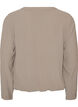Balloon silhouette blouse with V-neck, Beige, Packshot image number 1