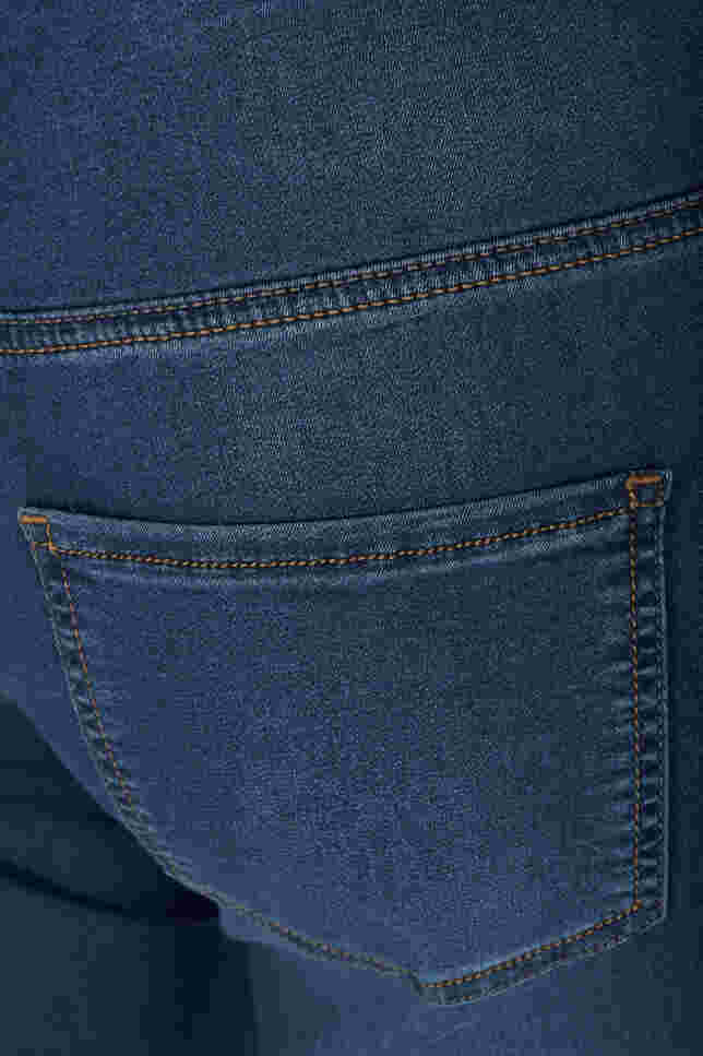 Extra slim fit Nille jeans with a high waist, Blue d. washed, Packshot image number 3