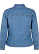 Denim jacket in a stretchy cotton blend, Blue, Packshot image number 1