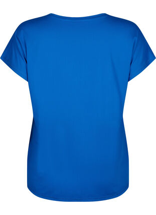Short-sleeved training t-shirt, Princess Blue, Packshot image number 1