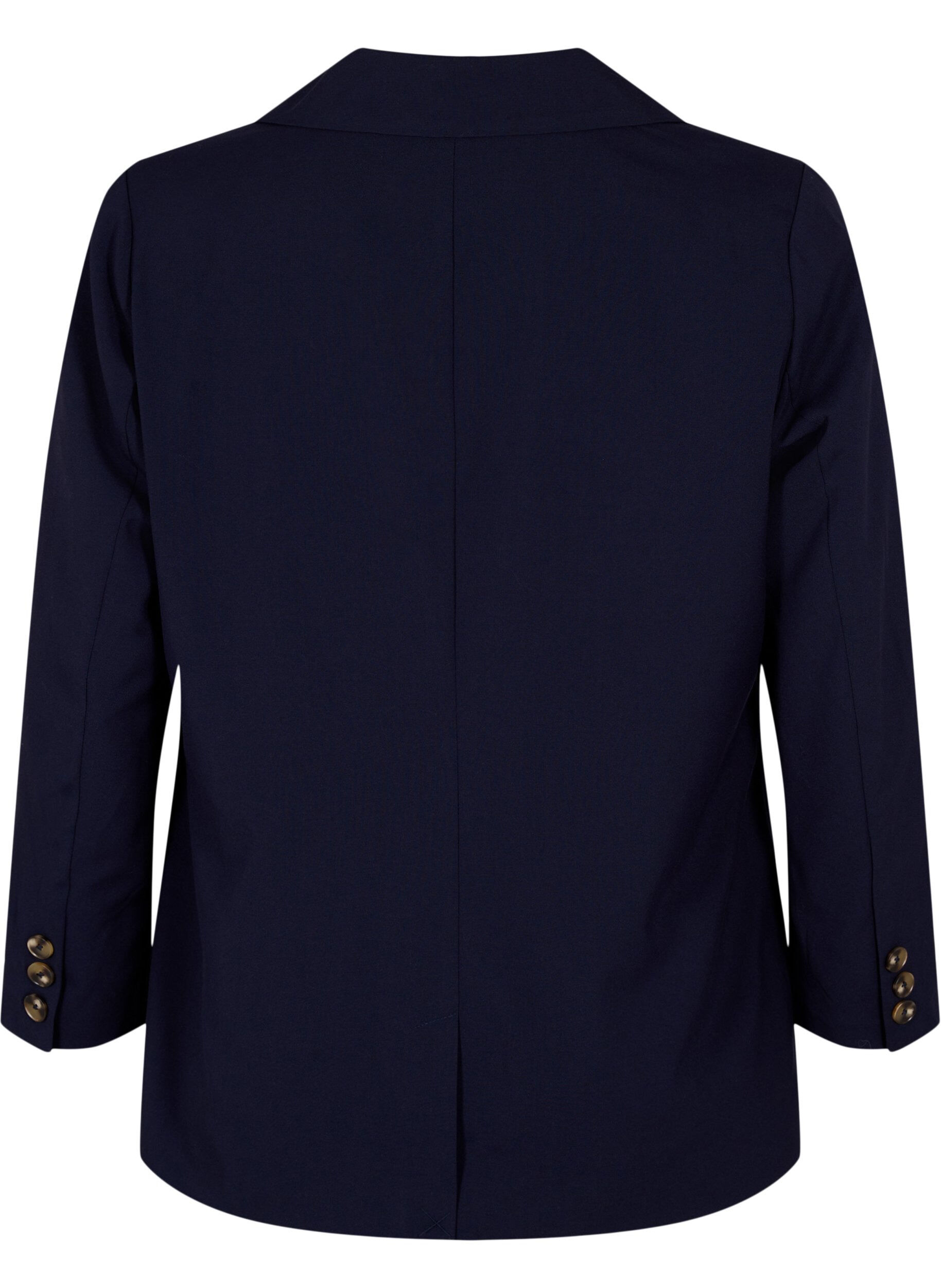 Zizzifashion Classic blazer with button closure, Night Sky, Packshot image number 1