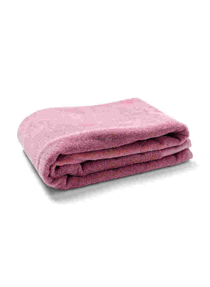 Cotton terry towel, Deauville Mauve, Packshot image number 2