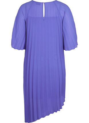 A-line dress with 2/4 sleeves, Dazzling Blue, Packshot image number 1