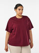 Boxy cotton T-shirt, Red, Model image number 0