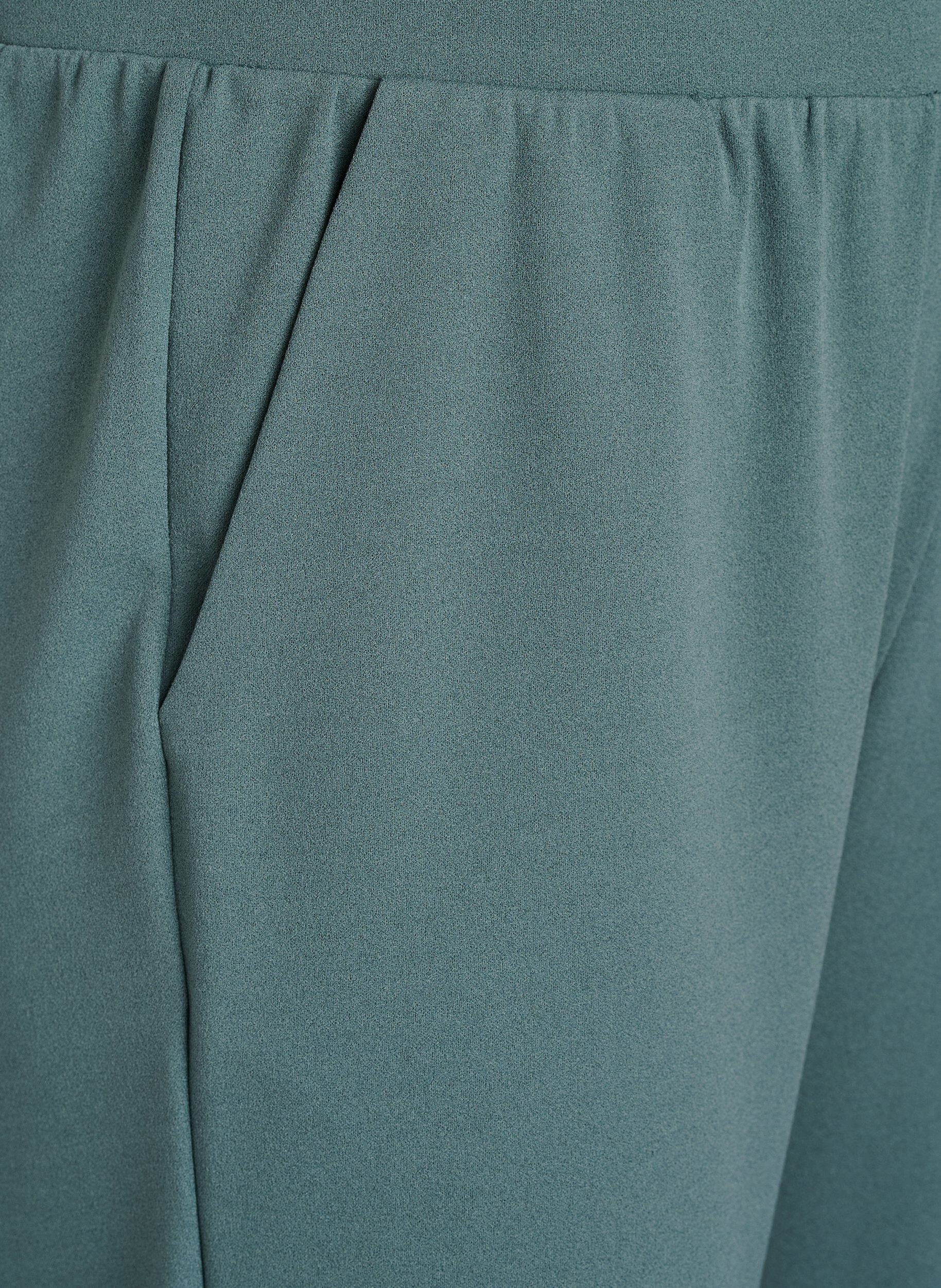 Zizzifashion High-waisted knickers with a loose fit, Green, Packshot image number 2