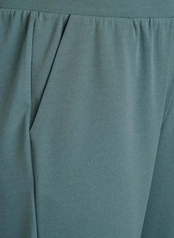 High-waisted knickers with a loose fit, Green, Packshot image number 2