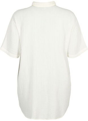 Short sleeve shirt with buttons, Off-White, Packshot image number 1