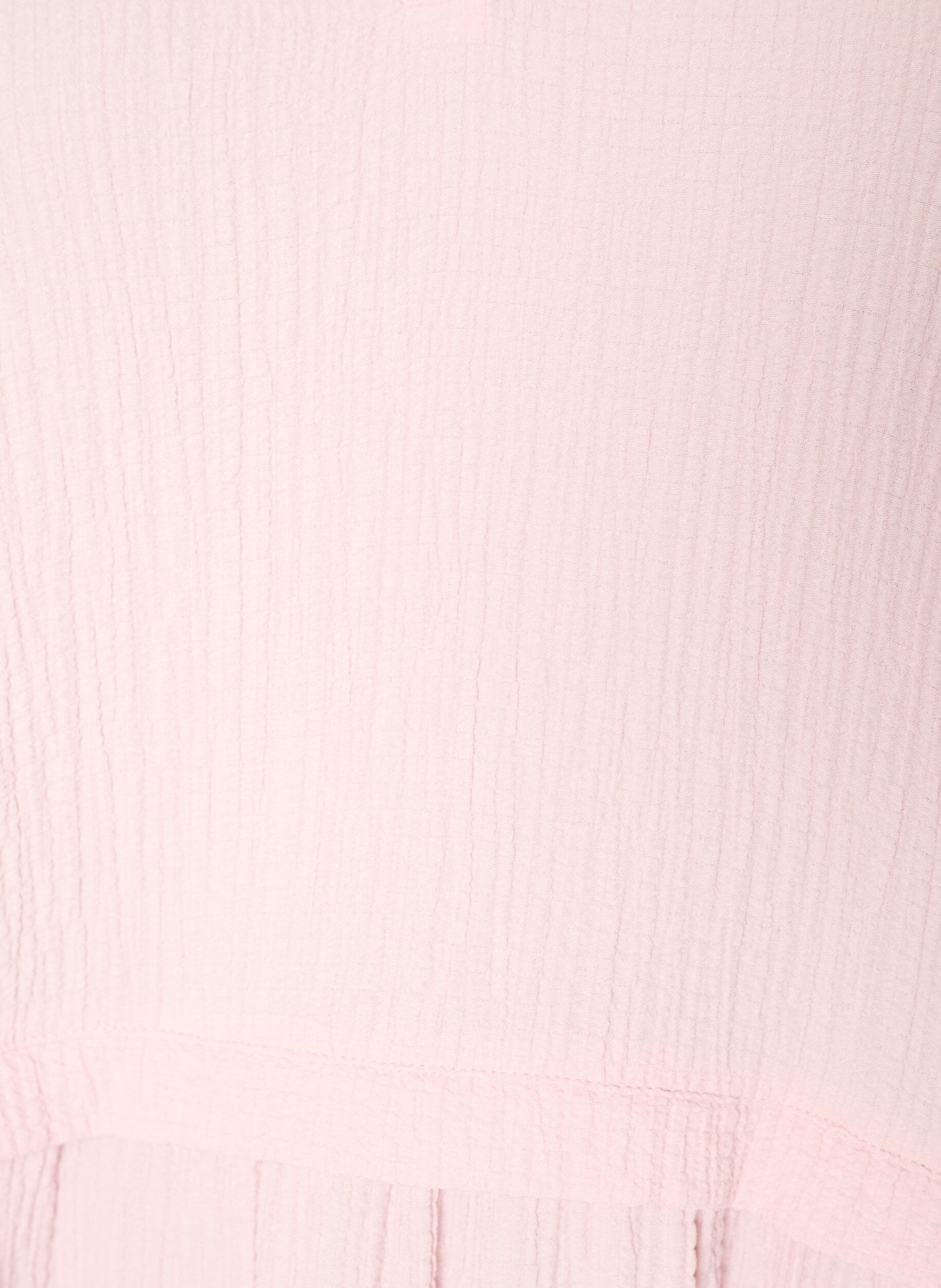ZizzifashionTunic with crinkled texture and 1/2 sleeves, Pink, Packshot image number 2