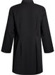 Short A-line dress with long sleeves, Black, Packshot image number 1