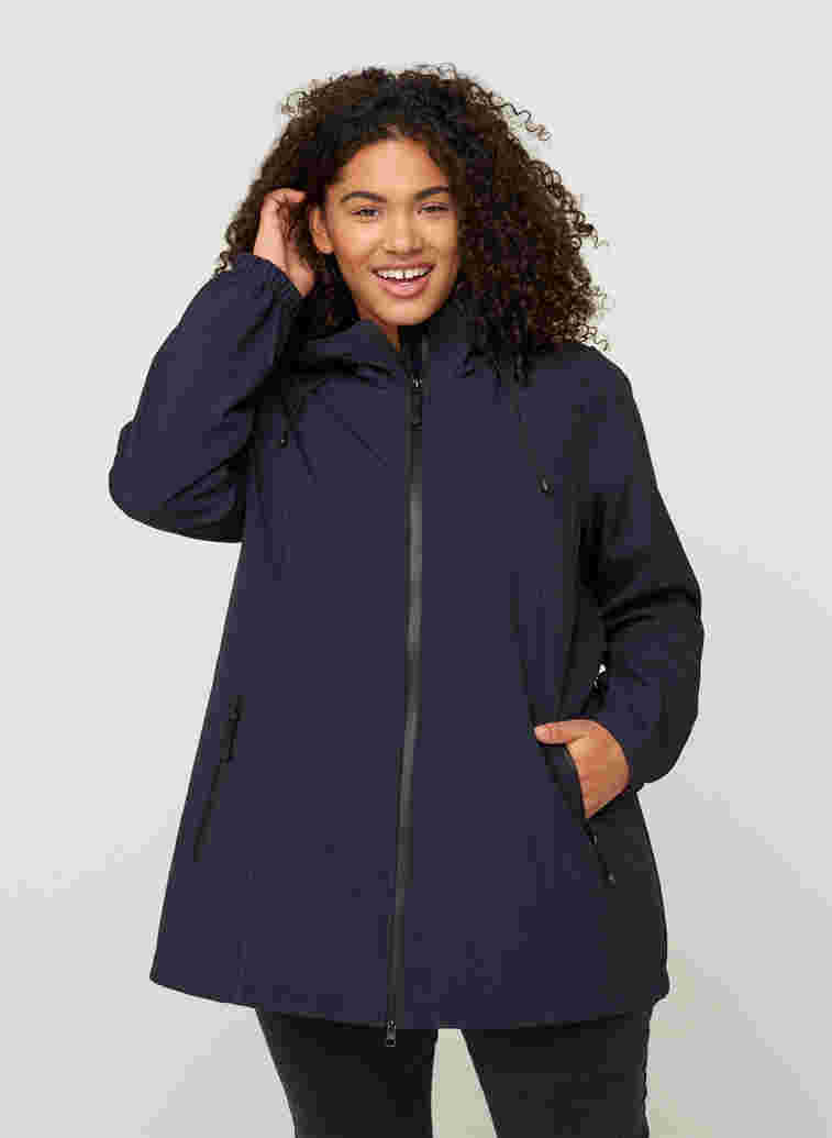 Softshell jacket, Night Sky, Model image number 0