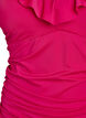 Swimsuit with ruffles and removable inserts, Pink, Packshot image number 2