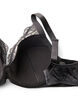 Padded lace bra with underwire, Black, Packshot image number 3
