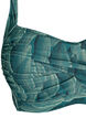 Bikini top with padding and print, Green, Packshot image number 2