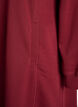 Short sweatshirt dress with high collar and pockets, Red, Packshot image number 2