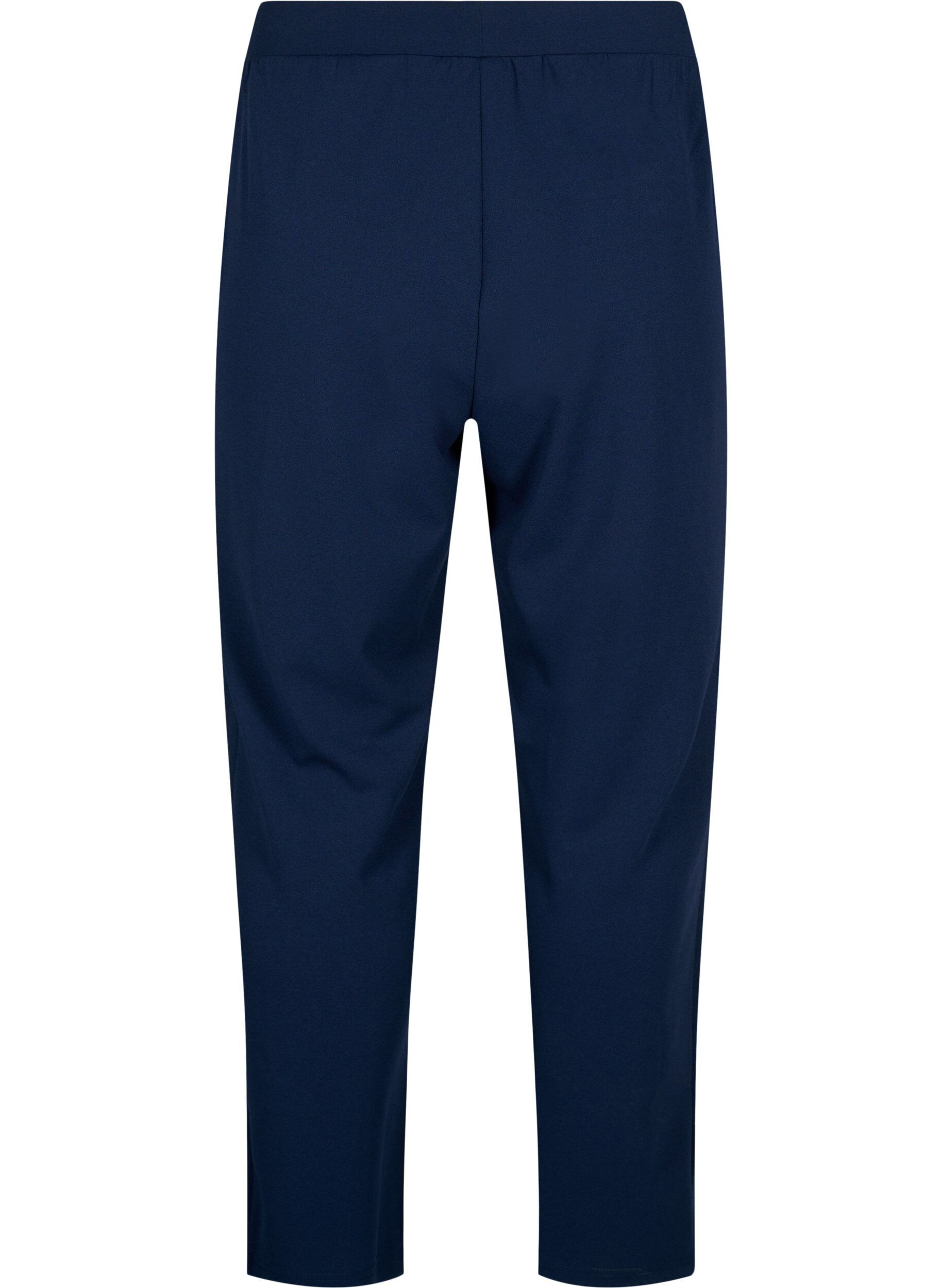 ZizzifashionTrousers with straight fit, Blue, Packshot image number 1