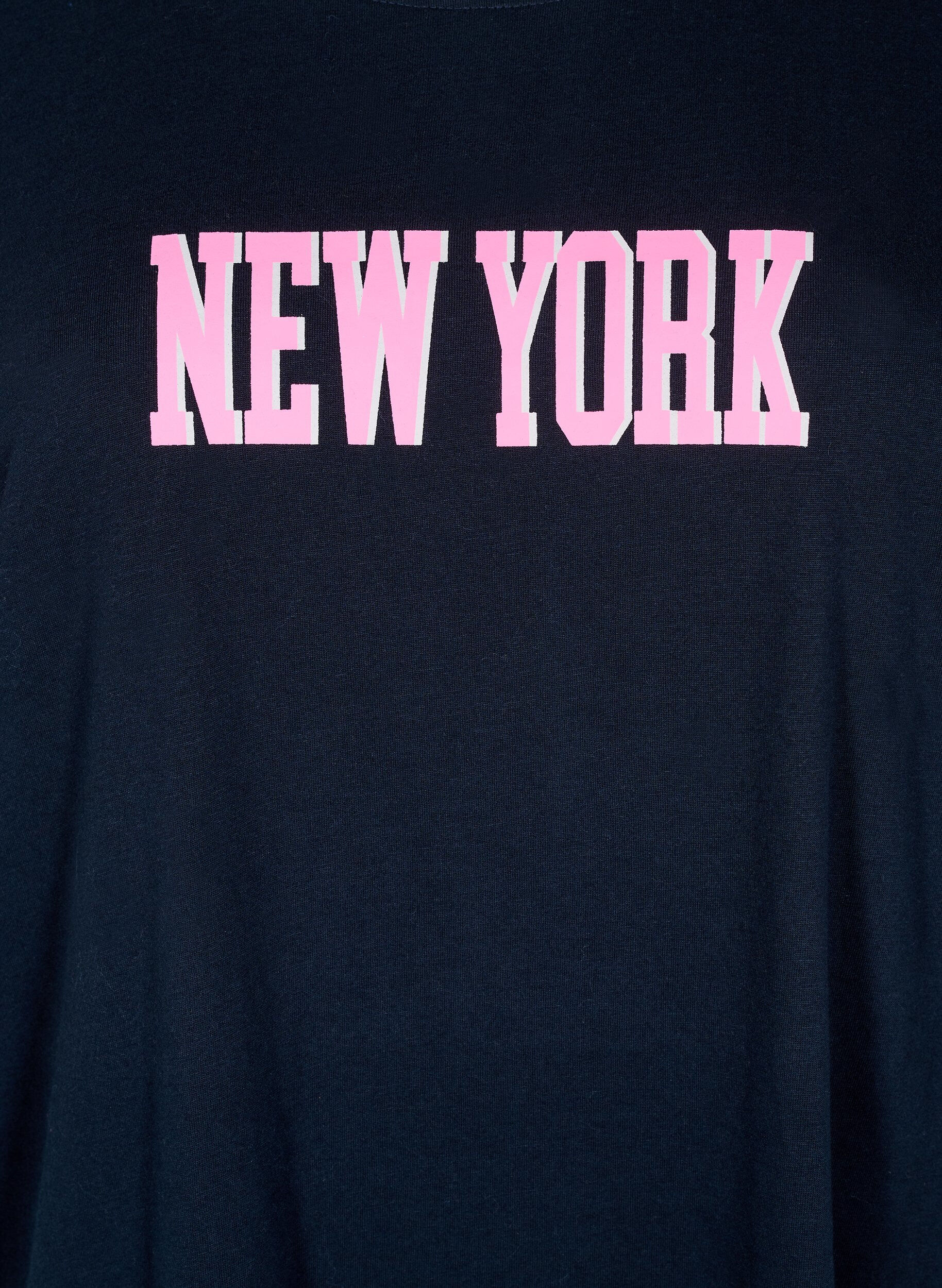 Zizzifashion FLASH - T-shirt with motif, Blue, Packshot image number 2