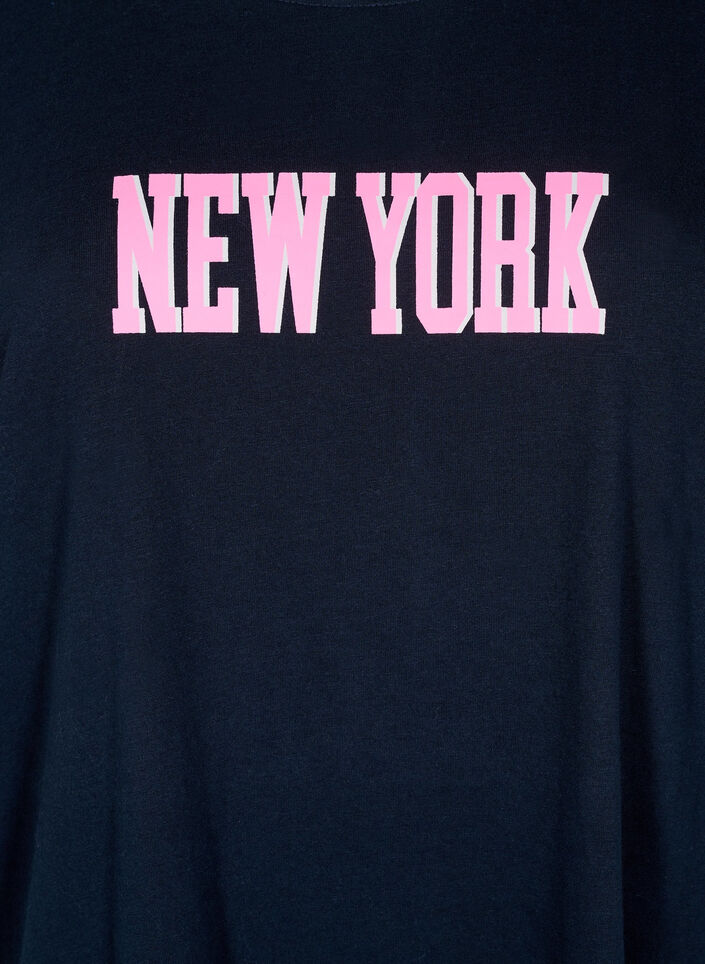 FLASH - T-shirt with motif, Blue, Packshot image number 2