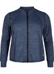 Training blouse with zipper, Mood Indigo, Packshot image number 0
