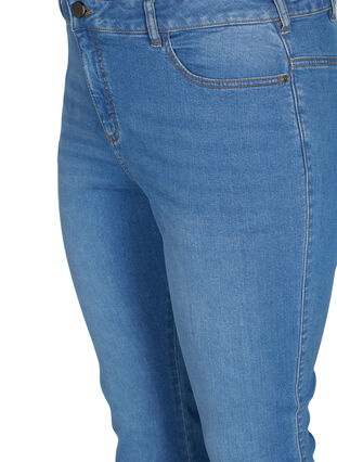 High waisted bootcut Ellen jeans, Light blue, Packshot image number 2