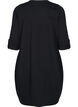 Cotton dress with balloon fit, Black, Packshot image number 1