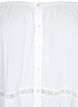 Beach tunic with off-shoulder, White, Packshot image number 2