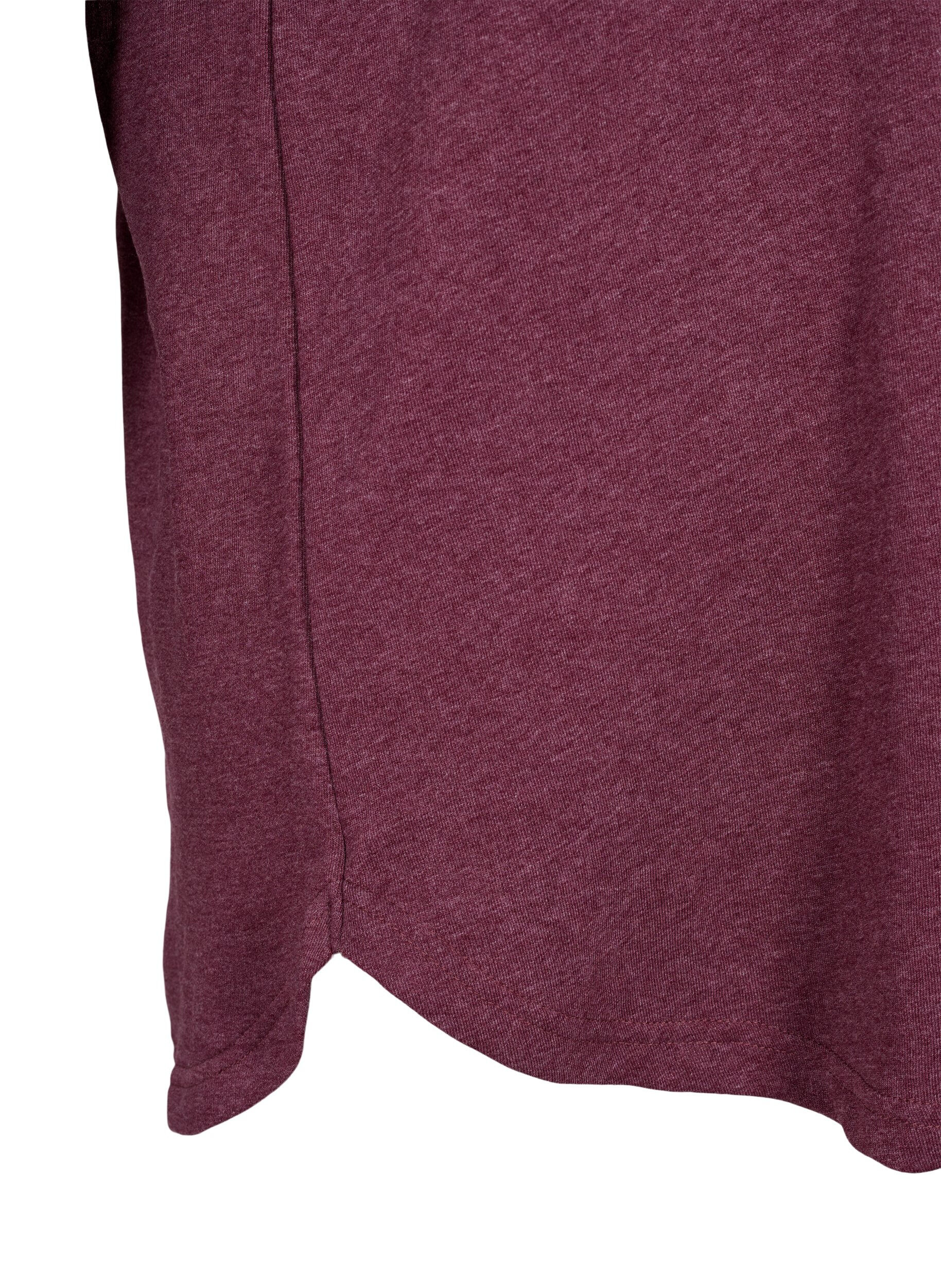 Zizzifashion Long-sleeved tunic with drawstrings, Port Royal Mel, Packshot image number 3