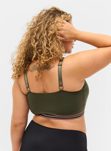 Soft bra with adjustable straps, Four Leaf Clover ASS, Model image number 1