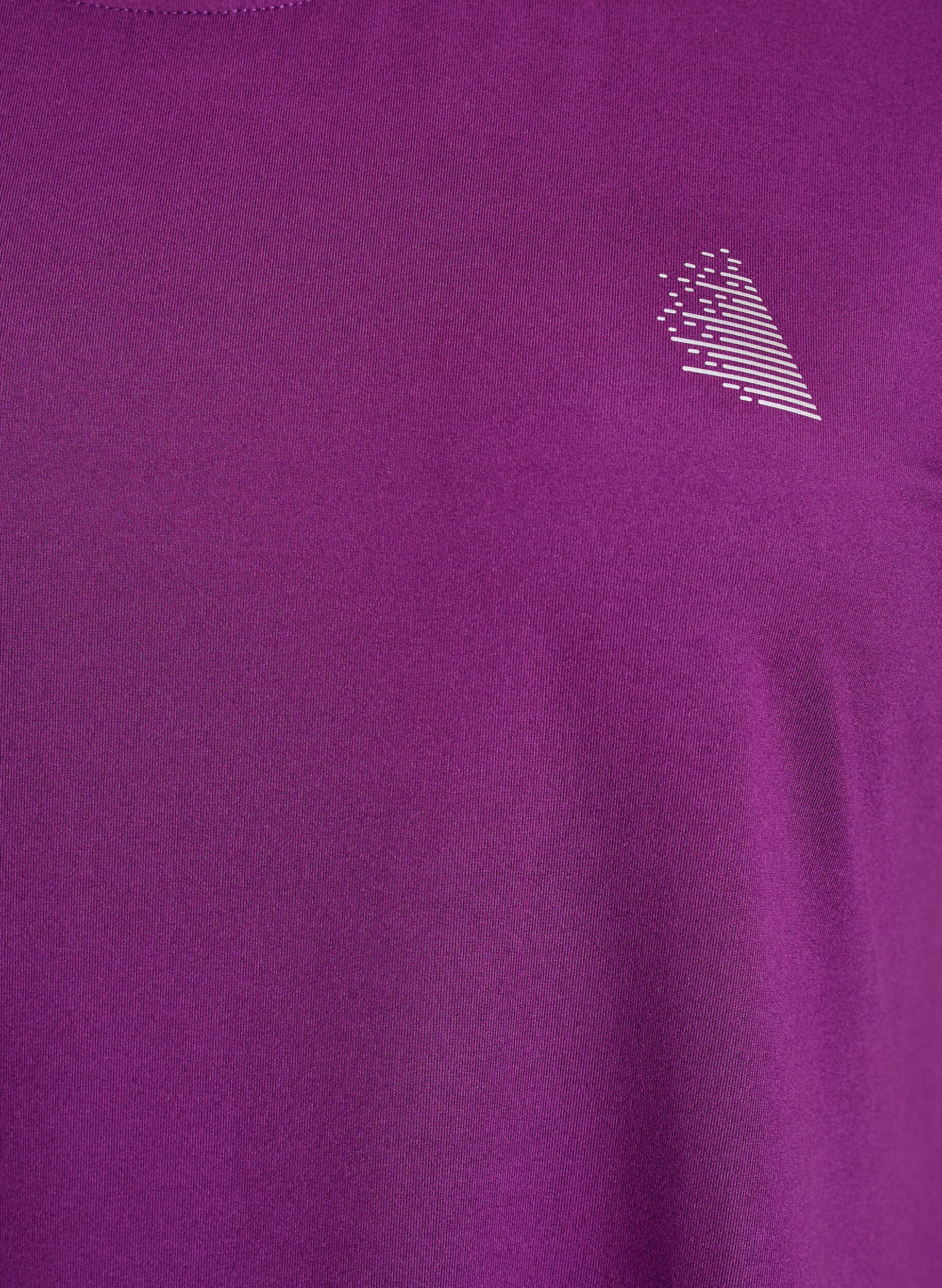 Zizzifashion Long workout T-shirt, Purple, Packshot image number 2