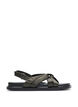 Wide fit - Sandal with knot detail, Green, Packshot image number 0