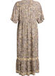 Viscose maxi dress with a paisley print, Yellow, Packshot image number 1