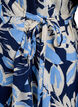 Floral wrap dress with short sleeves, Blue, Packshot image number 3