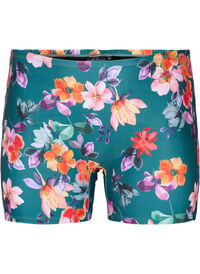Swim shorts with floral print